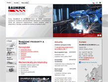 Tablet Screenshot of baumruk.eu